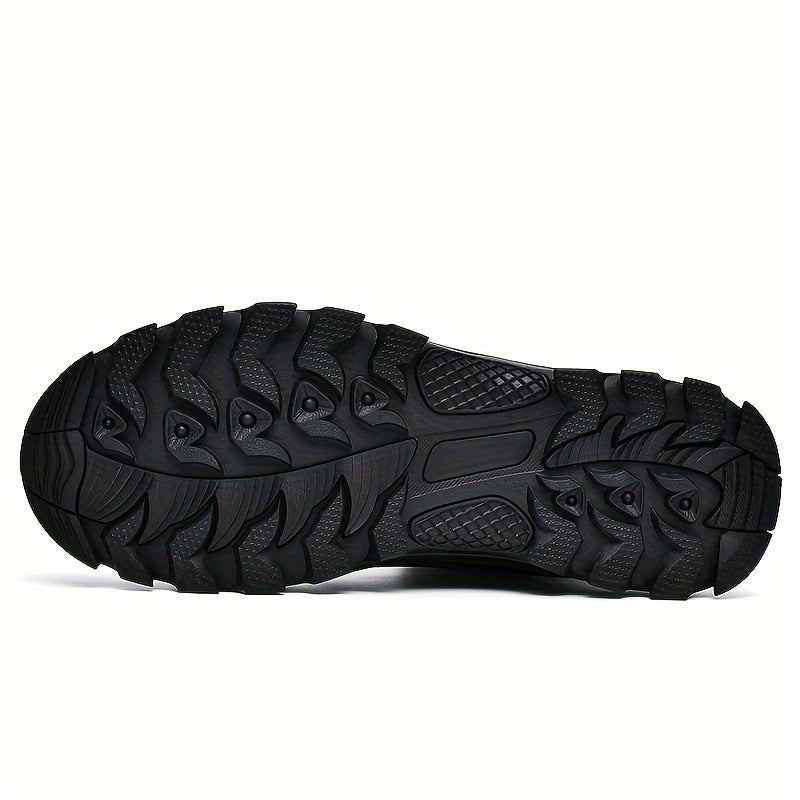 Bradford Rugged Lace-Up Boots — Cushioned Mid-Top for Men 10