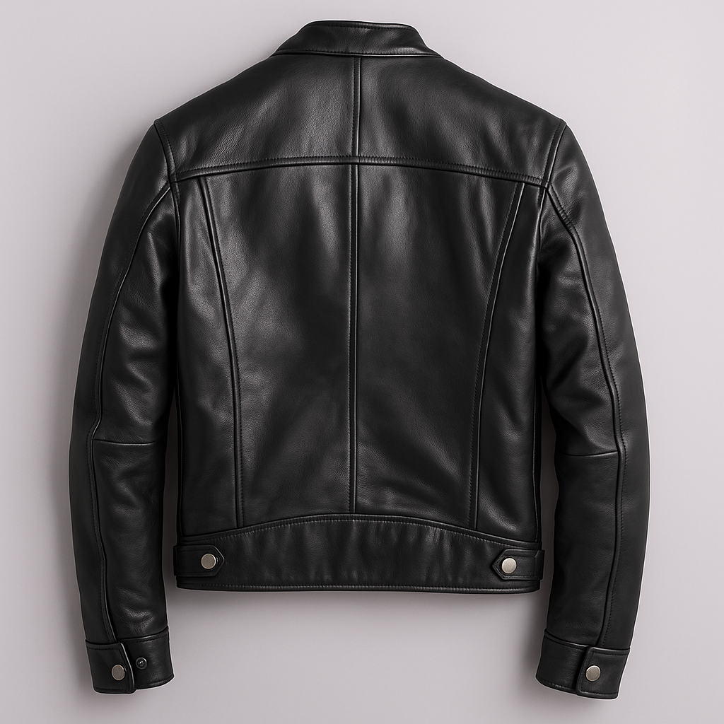 Vintage Genuine Leather Jacket for Men — Classic Style 7