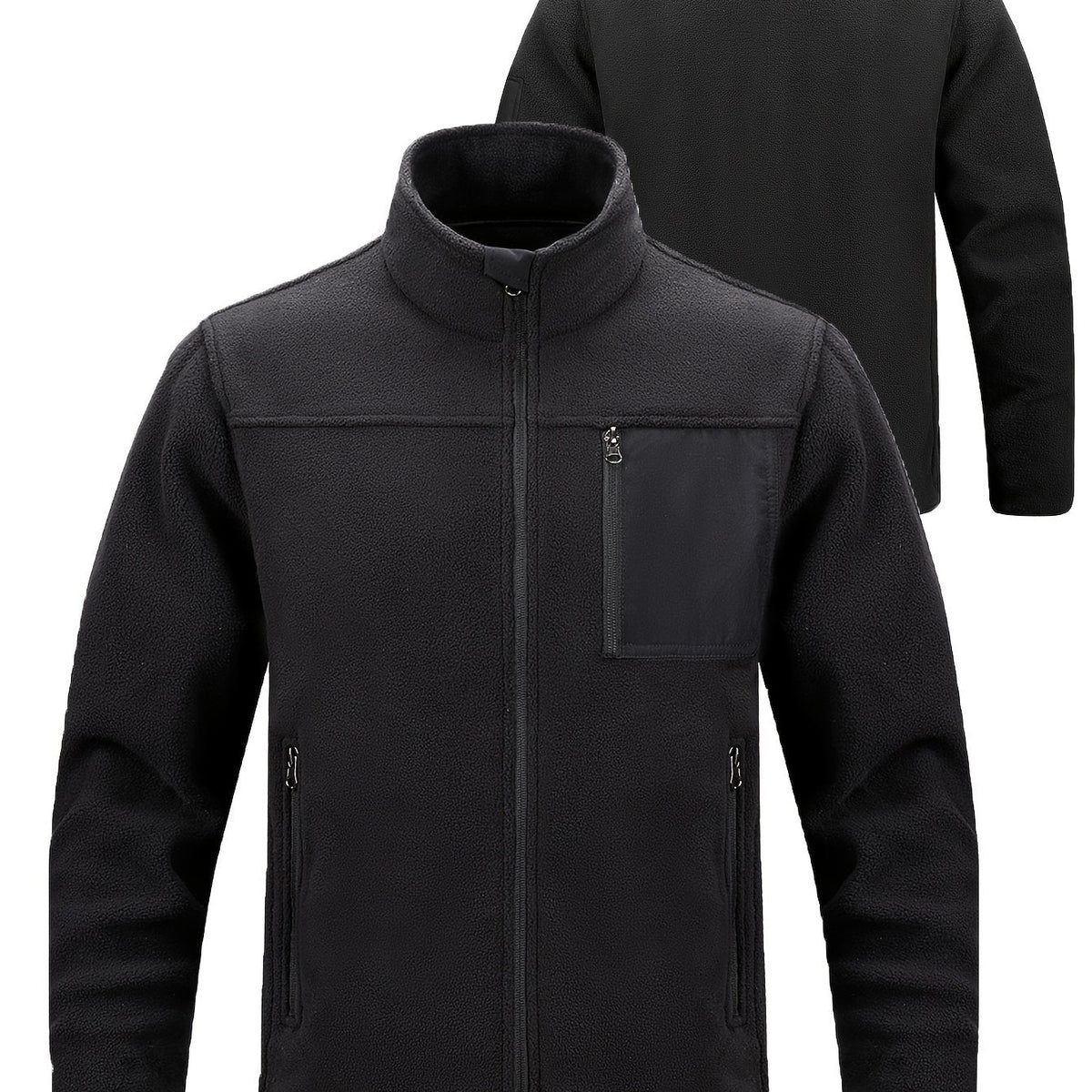 Rugged Full-Zip Outdoor Jacket — Insulated Everyday Wear 25