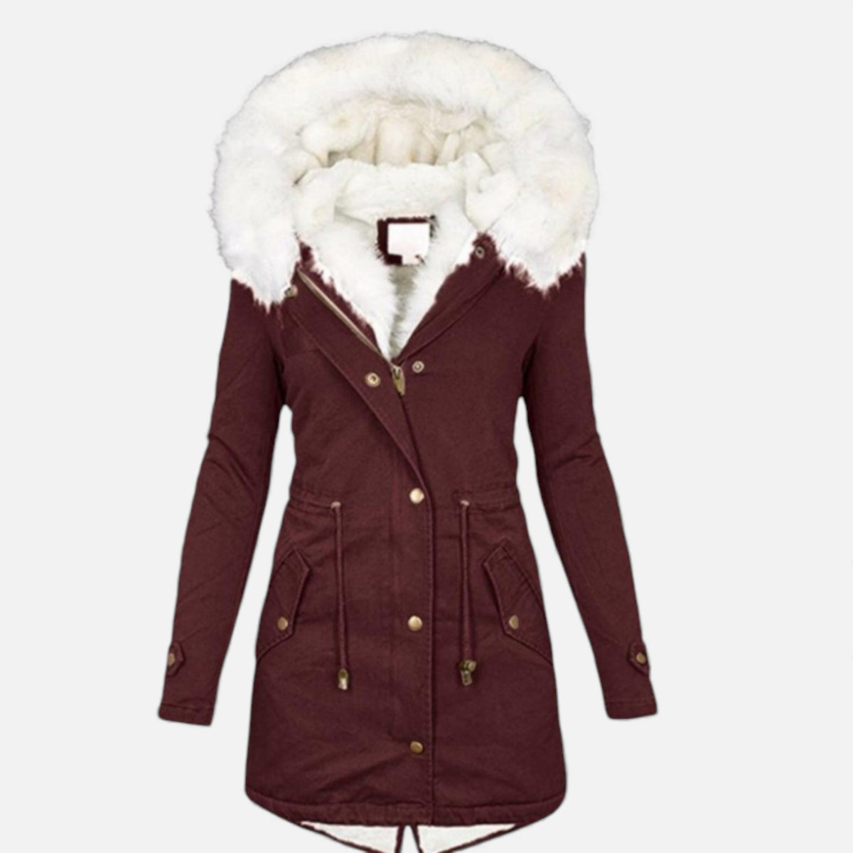 Women's Classic Padded Winter Jacket — White Collar Heritage 10