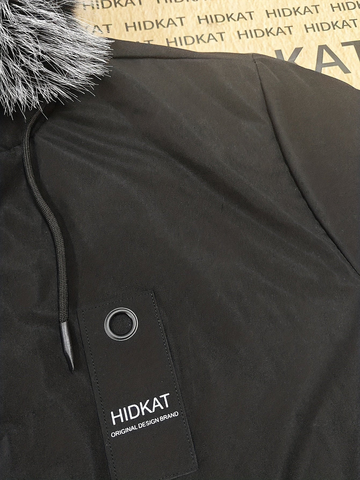 Men's Fleece-Lined Hooded Parka — Mid-Length Winter Coat 10