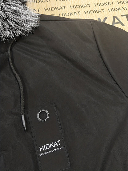 Men's Fleece-Lined Hooded Parka — Mid-Length Winter Coat 10