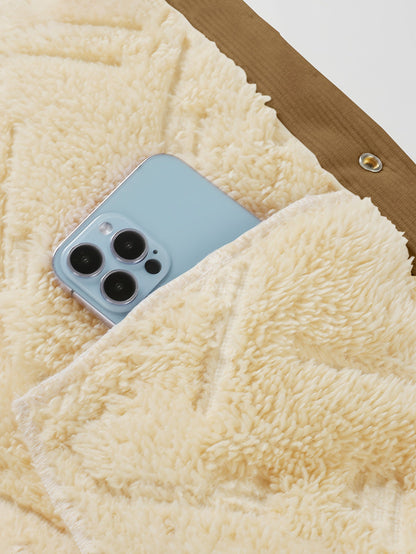 Warm-Lined Trucker Jacket — Snap Button Classic Fit Coat 7