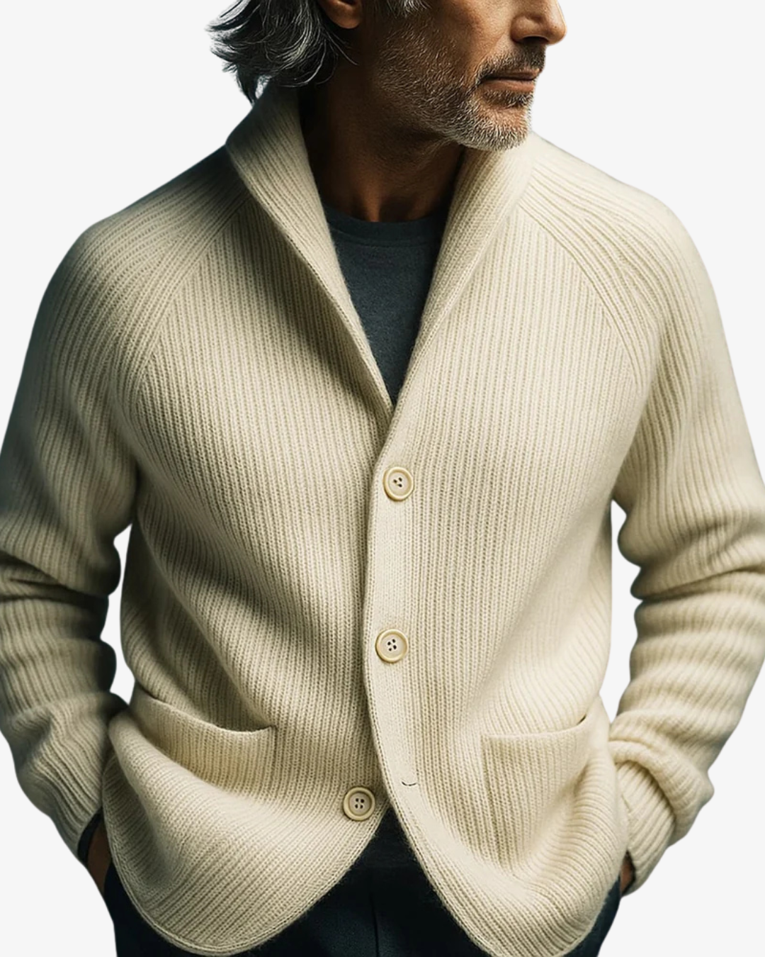 Elliot Tailored Button-Front Knit Cardigan | 6 Colors 9