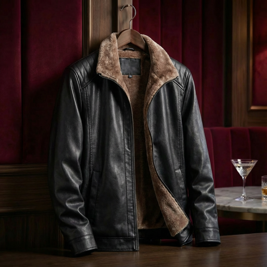 Portofino Full-Grain Leather Jacket — Tailored Classic Fit 2