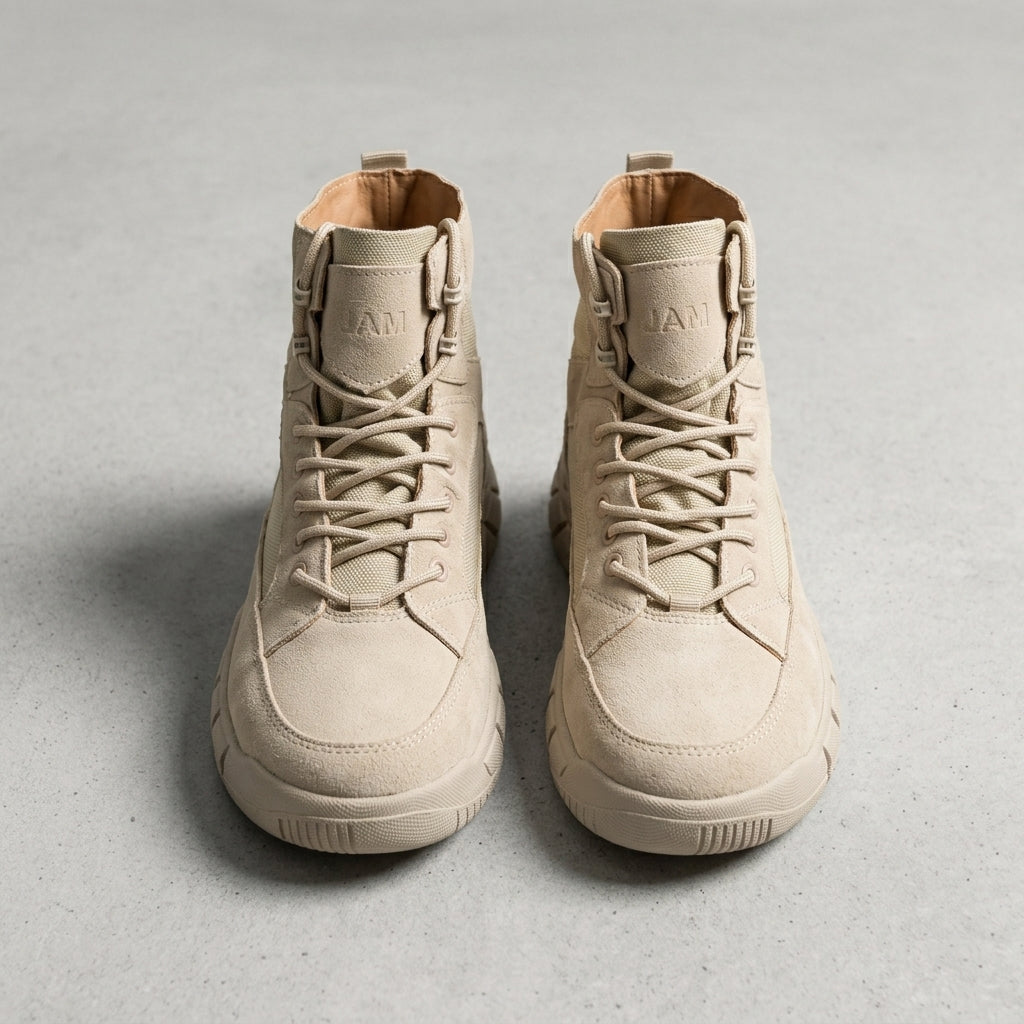 Hadrien Canvas Combat Boots — Lightweight Breathable Ankle Boot 1