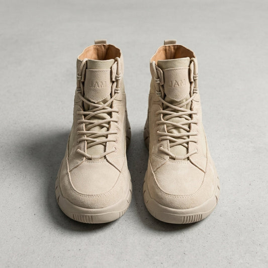 Hadrien Canvas Combat Boots — Lightweight Breathable Ankle Boot 1