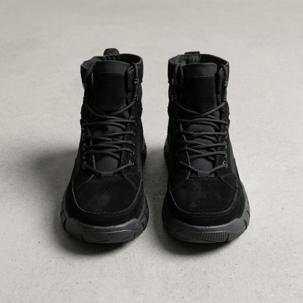 Hadrien Canvas Combat Boots — Lightweight Breathable Ankle Boot 3