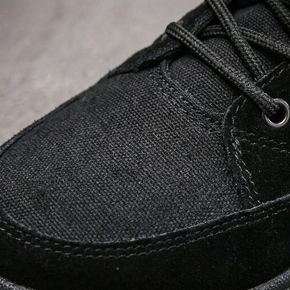 Hadrien Canvas Combat Boots — Lightweight Breathable Ankle Boot 5