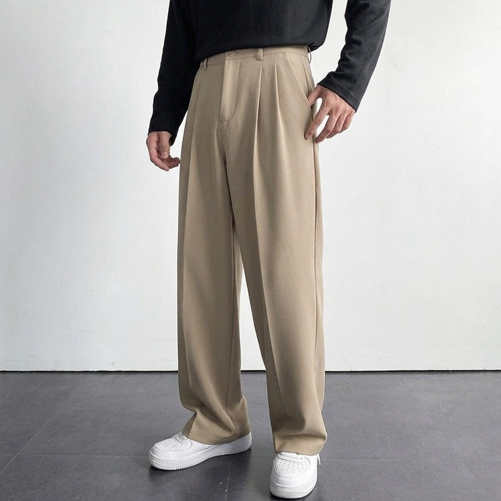 Heritage Wool Pleat Pants — Lightweight Tailored Fit 3