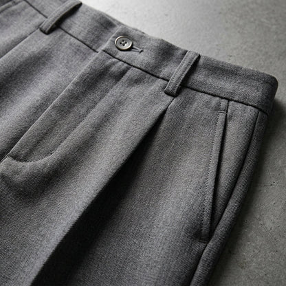 Heritage Wool Pleat Pants — Lightweight Tailored Fit 5