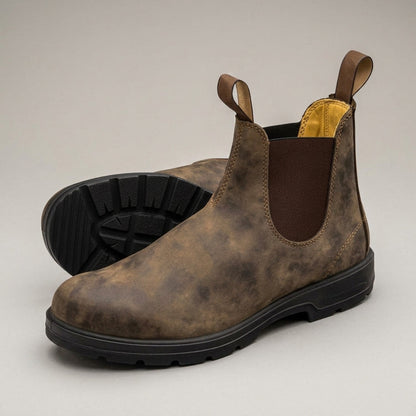 Lecce Chelsea Boots — Vegan Leather Slip-On Ankle Boot 5