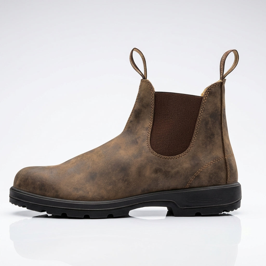 Lecce Chelsea Boots — Vegan Leather Slip-On Ankle Boot 4