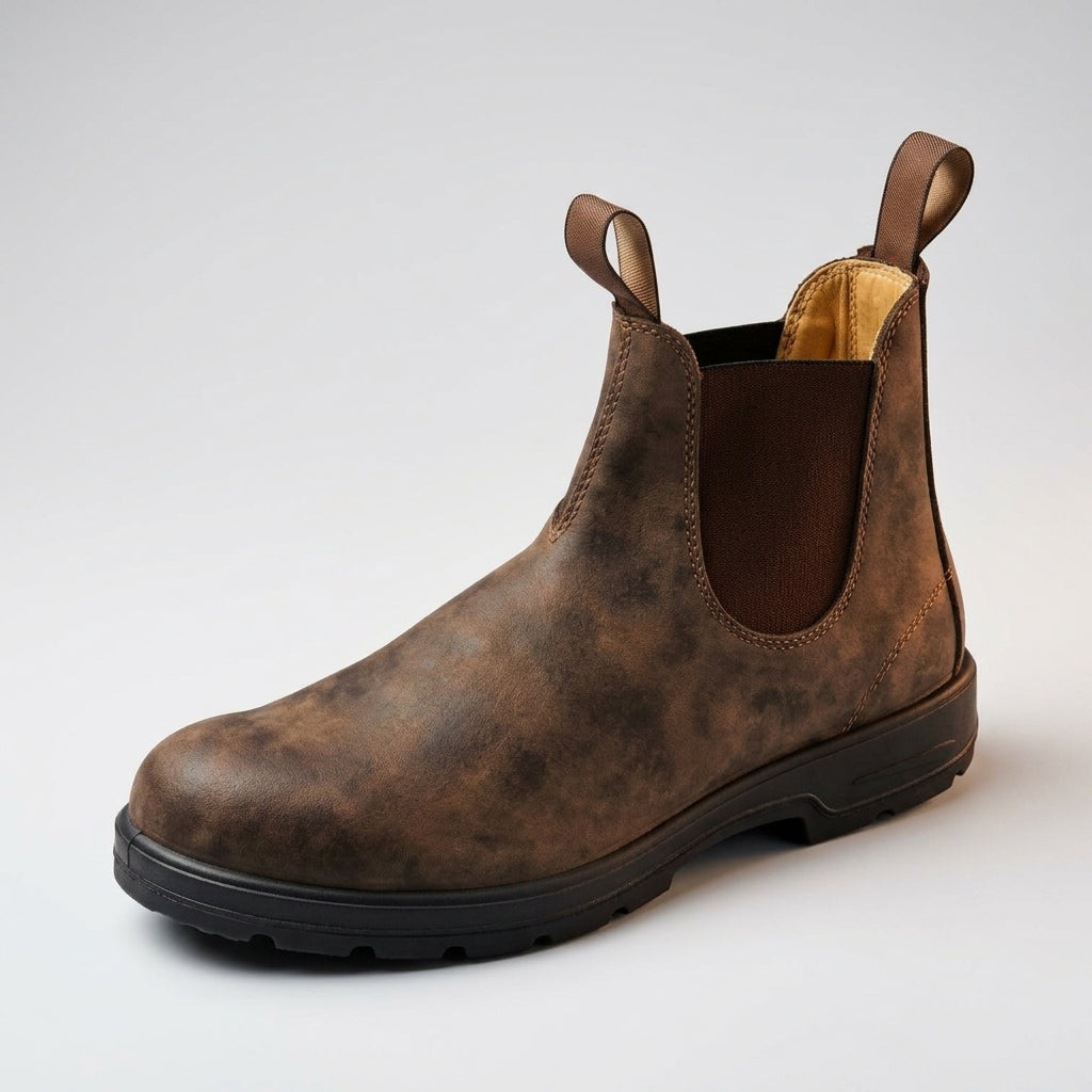 Lecce Chelsea Boots — Vegan Leather Slip-On Ankle Boot 6