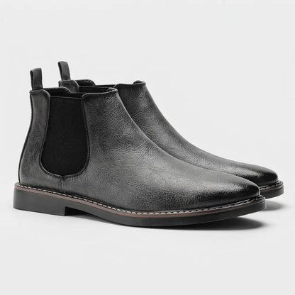 Belmont Men's Chelsea Boots — Premium Leather Slip-On 2