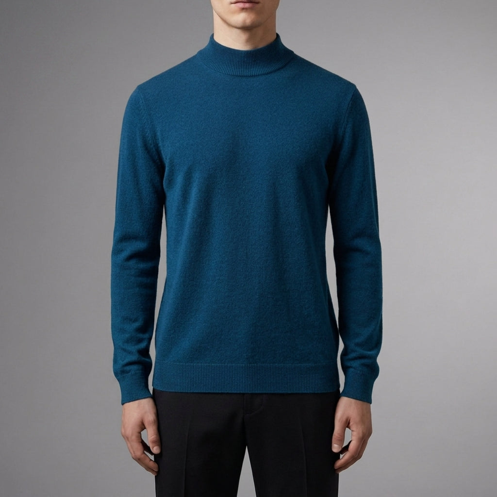 Men's Cashmere Blend Sweater — Soft Luxury Knitwear 3
