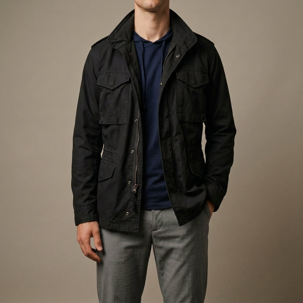 Rothbury Field Jacket — Military-Inspired Structured Layer 2