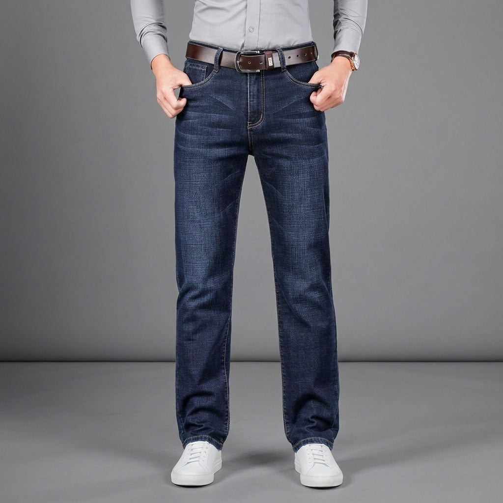 Cefalu Classic Straight Jeans — Premium Cotton Denim 3