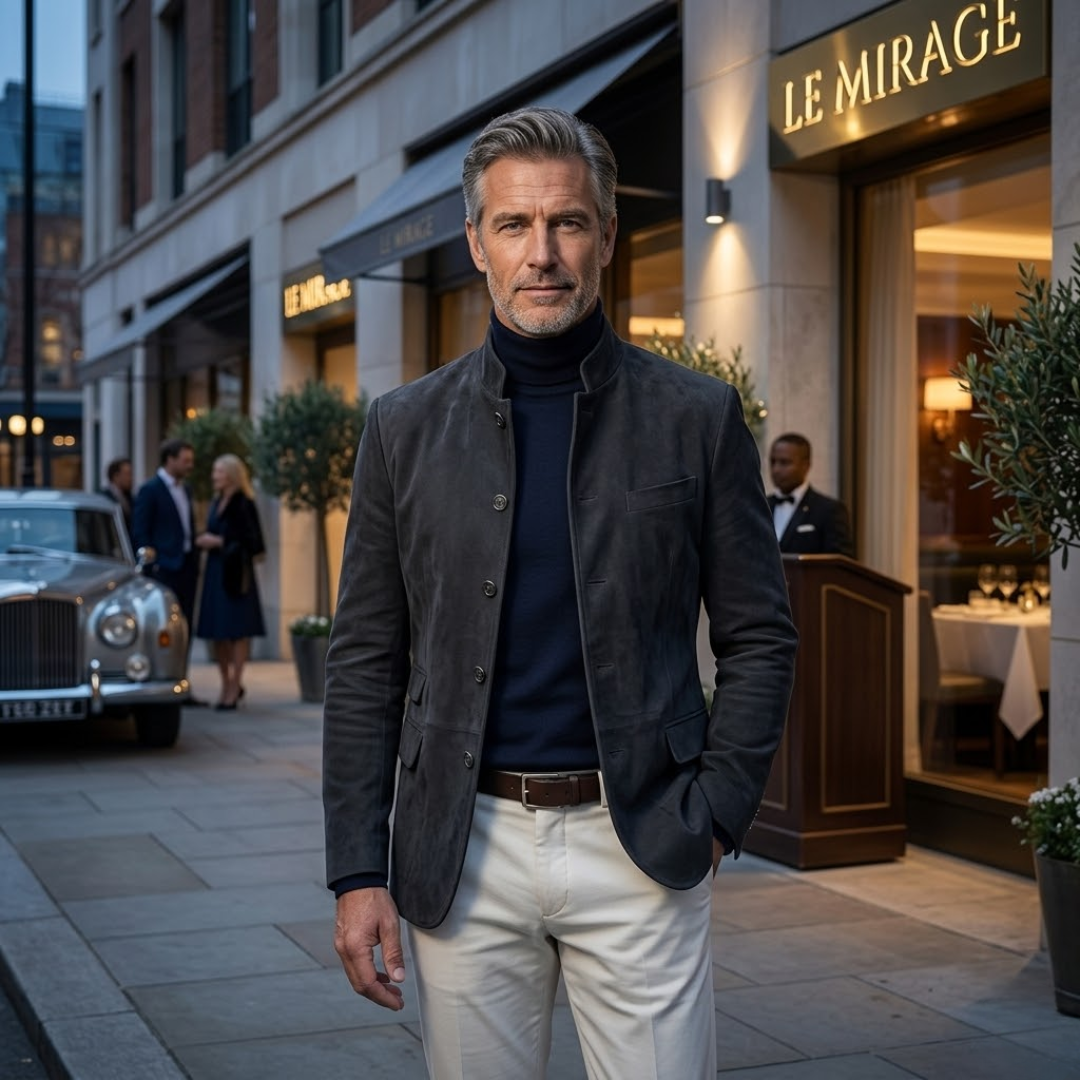 Adrian Button Cardigan for Men — Modern Casual Fit 6