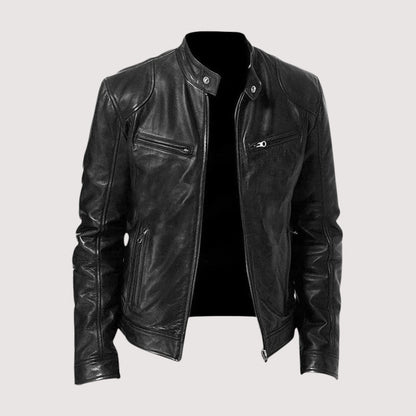 Torino Men's Genuine Leather Jacket — Classic Structured Fit 1