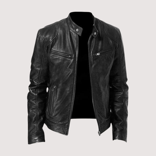 Torino Men's Genuine Leather Jacket — Classic Structured Fit 1