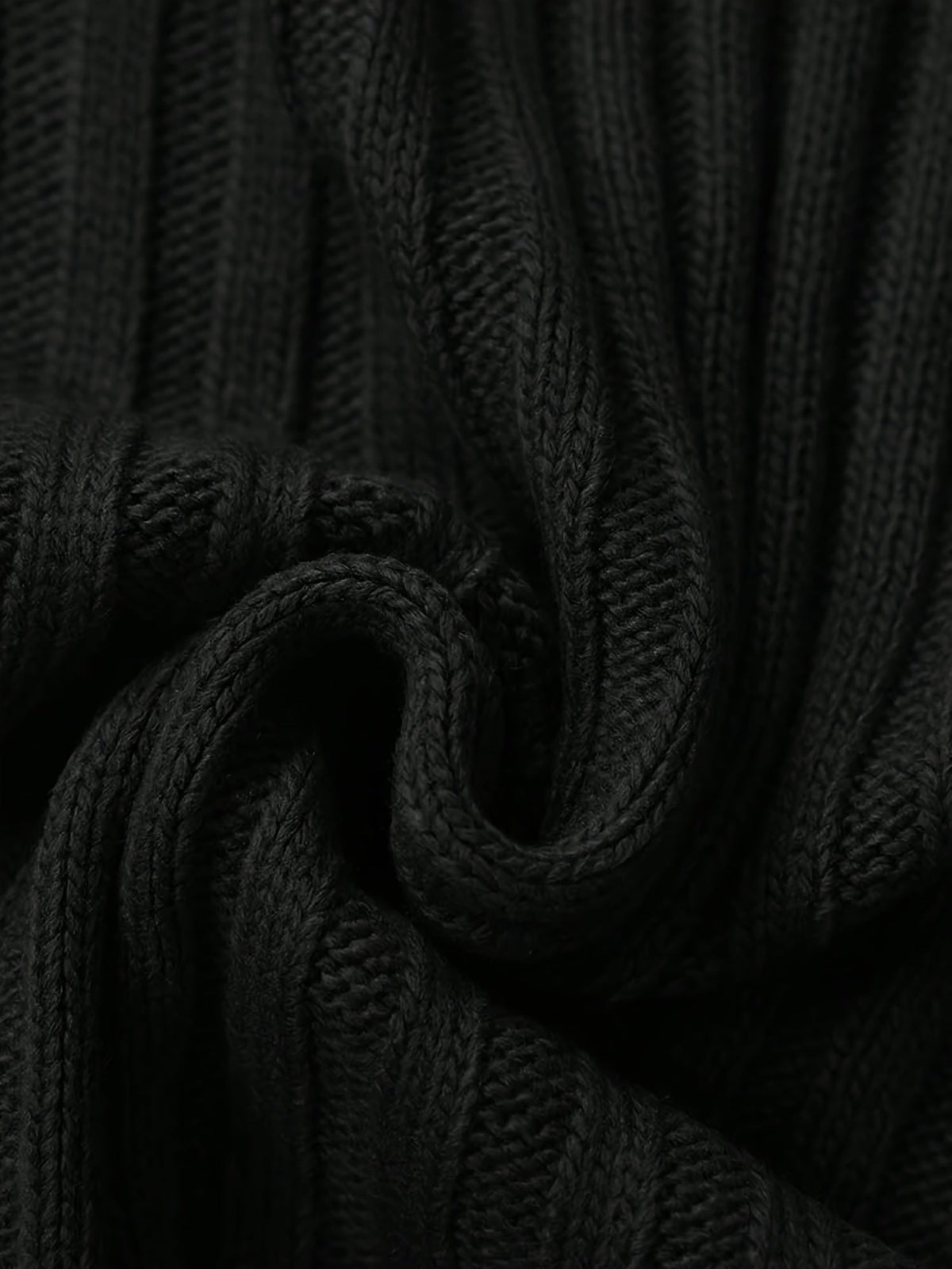 Ribbed Pullover Sweater — Relaxed High-Neck Comfort Knit 13