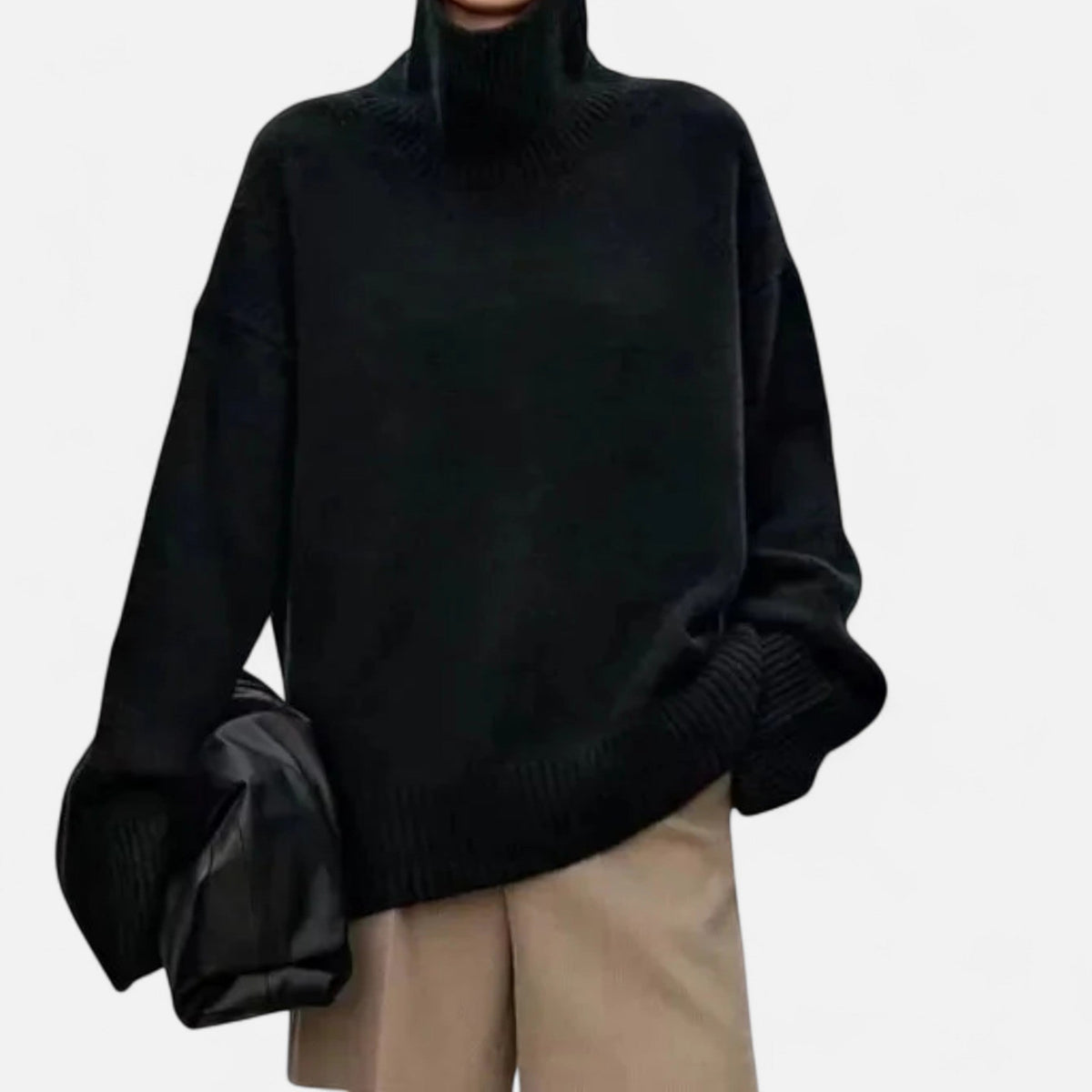 Women's Turtleneck Sweater – Soft Knit Timeless Style 3