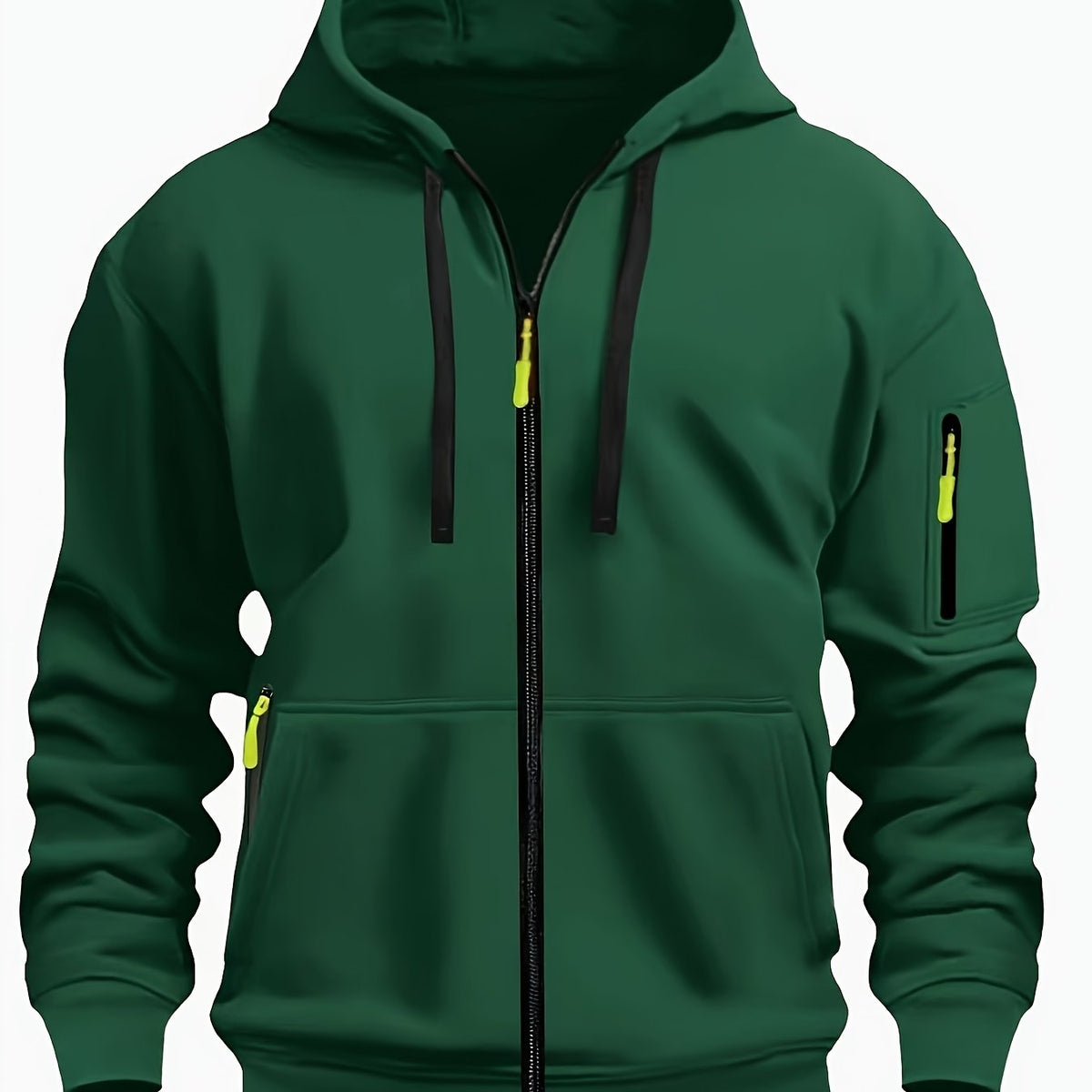 Griffin Everyday Full-Zip Hoodie — Soft & Versatile 30