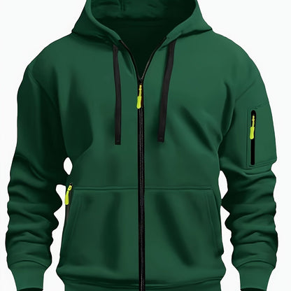 Griffin Everyday Full-Zip Hoodie — Soft & Versatile 30