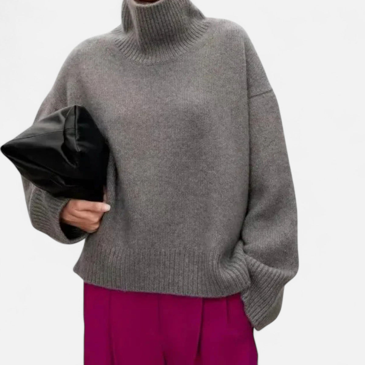 Women's Turtleneck Sweater – Soft Knit Timeless Style 5