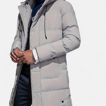 Men's Warm Hooded Winter Jacket — Insulated Regular Fit 5
