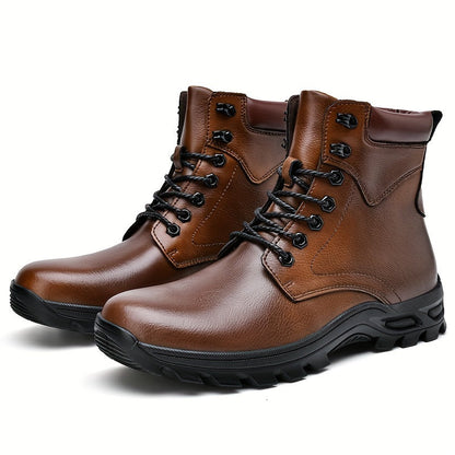 Bradford Rugged Lace-Up Boots — Cushioned Mid-Top for Men 5