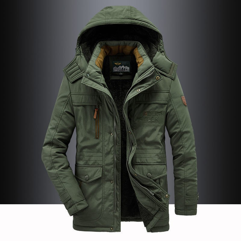 Men's Insulated Winter Parka — Wind & Water Resistant Coat 4