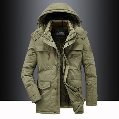 Men's Insulated Winter Parka — Wind & Water Resistant Coat 2
