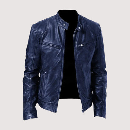 Torino Men's Genuine Leather Jacket — Classic Structured Fit 2