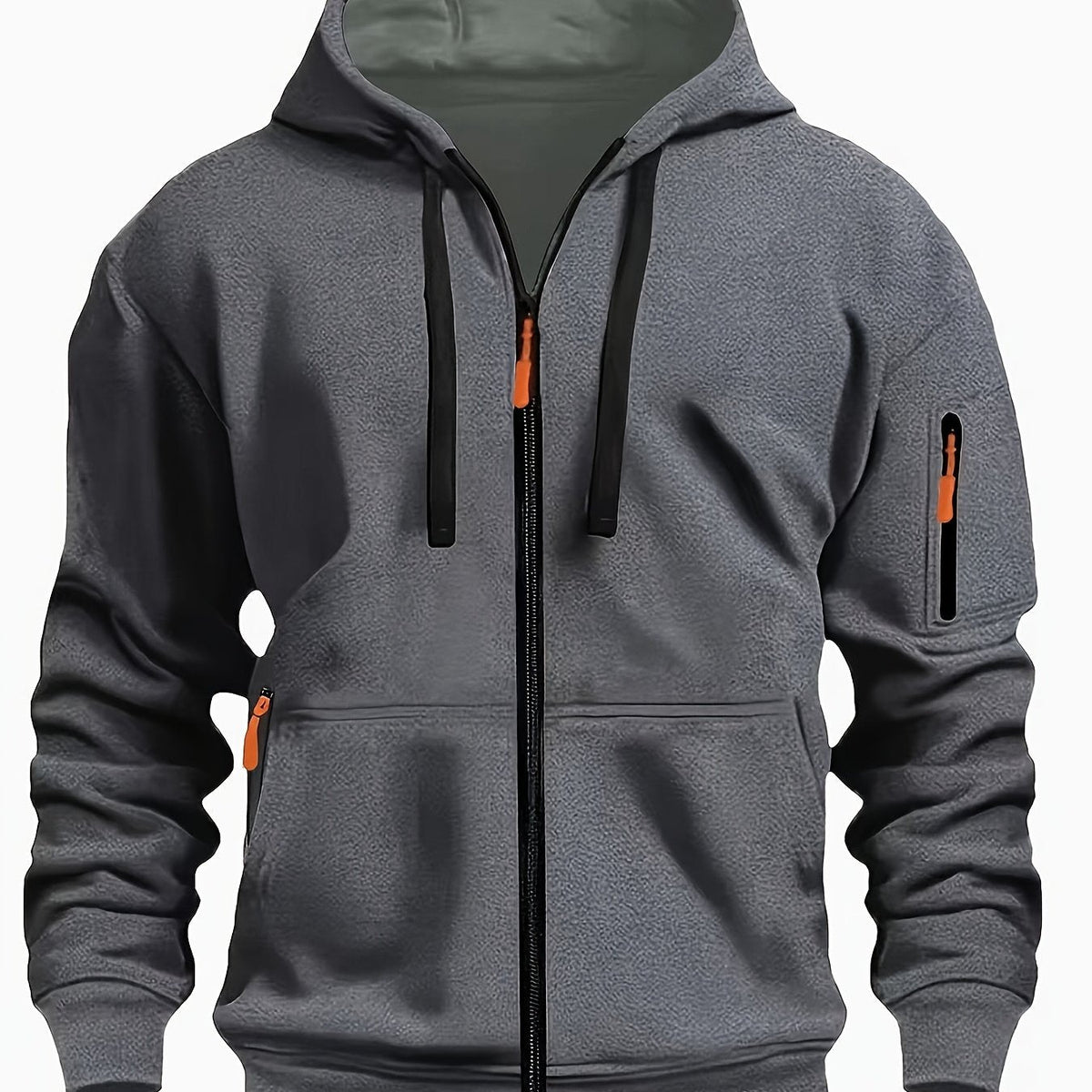 Griffin Everyday Full-Zip Hoodie — Soft & Versatile 1