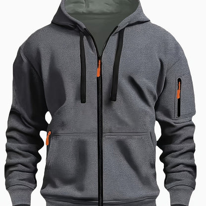 Griffin Everyday Full-Zip Hoodie — Soft & Versatile 1