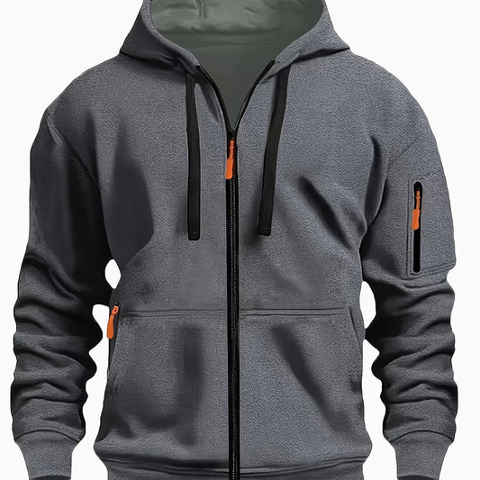 Griffin Everyday Full-Zip Hoodie — Soft & Versatile 1