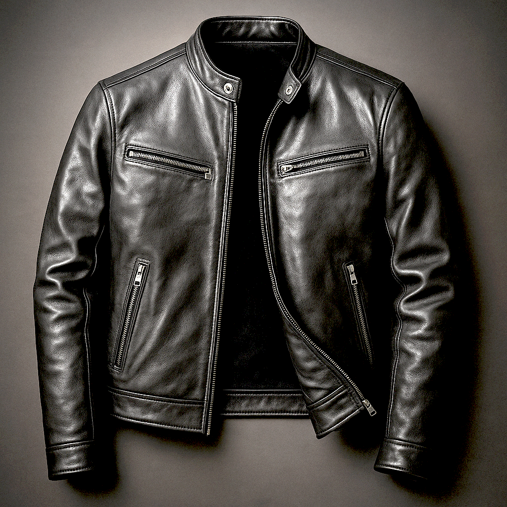 Vintage Genuine Leather Jacket for Men — Classic Style 5