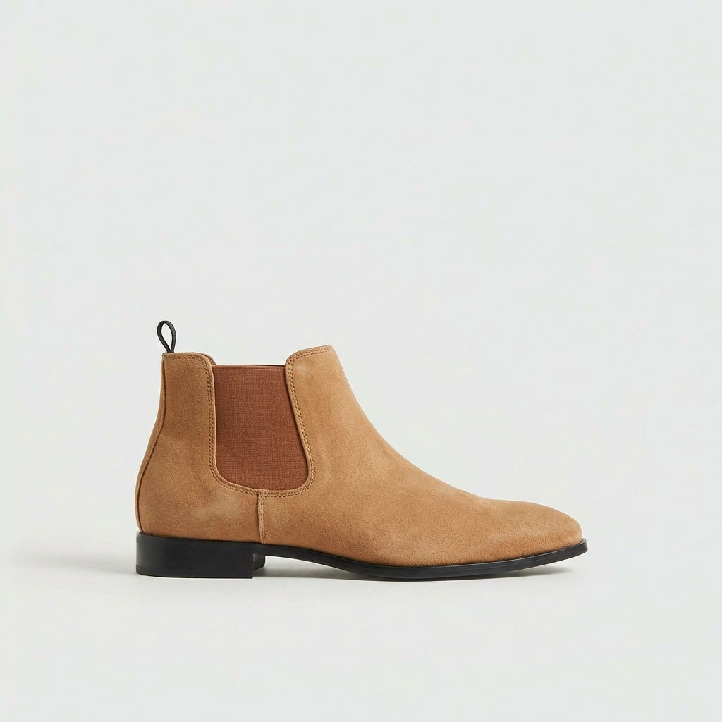 Sebastian Leather Chelsea Boots — Men's Slip-On Style 8