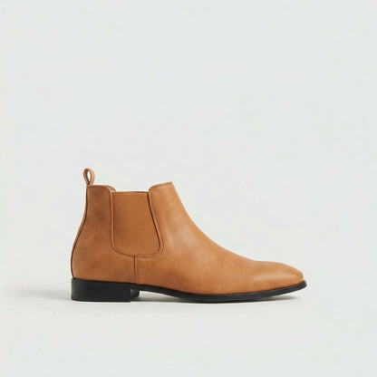 Sebastian Leather Chelsea Boots — Men's Slip-On Style 10