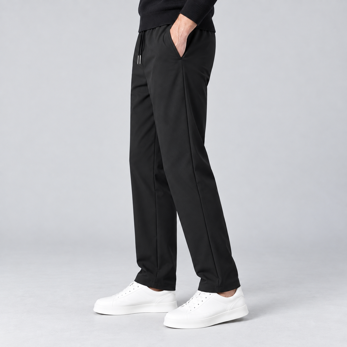 Men's Fleece-Lined Water-Repellent Trousers — Regular Fit 4