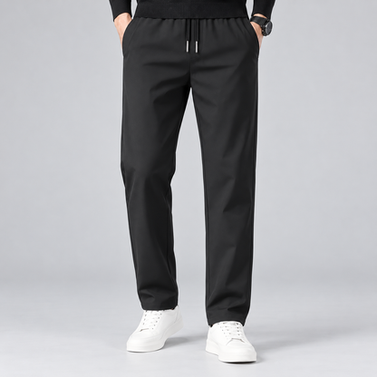 Men's Fleece-Lined Water-Repellent Trousers — Regular Fit 1