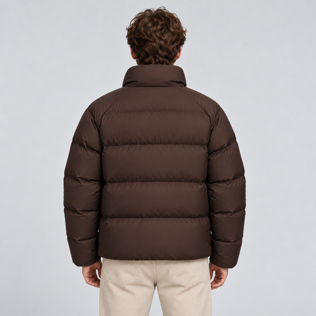 Unisex Lightweight Short Puffer Jacket — Insulated Winter Coat 2