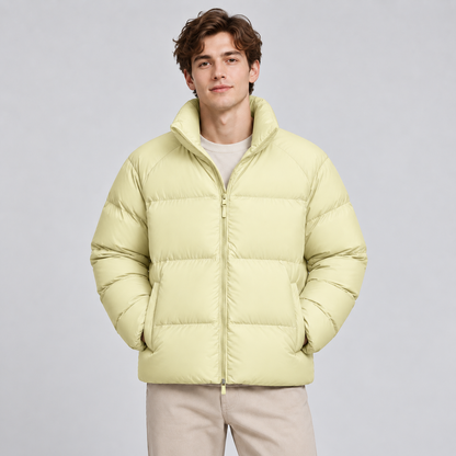 Unisex Lightweight Short Puffer Jacket — Insulated Winter Coat 7