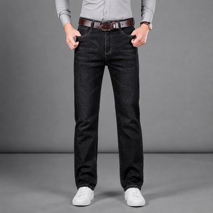 Cefalu Classic Straight Jeans — Premium Cotton Denim 4