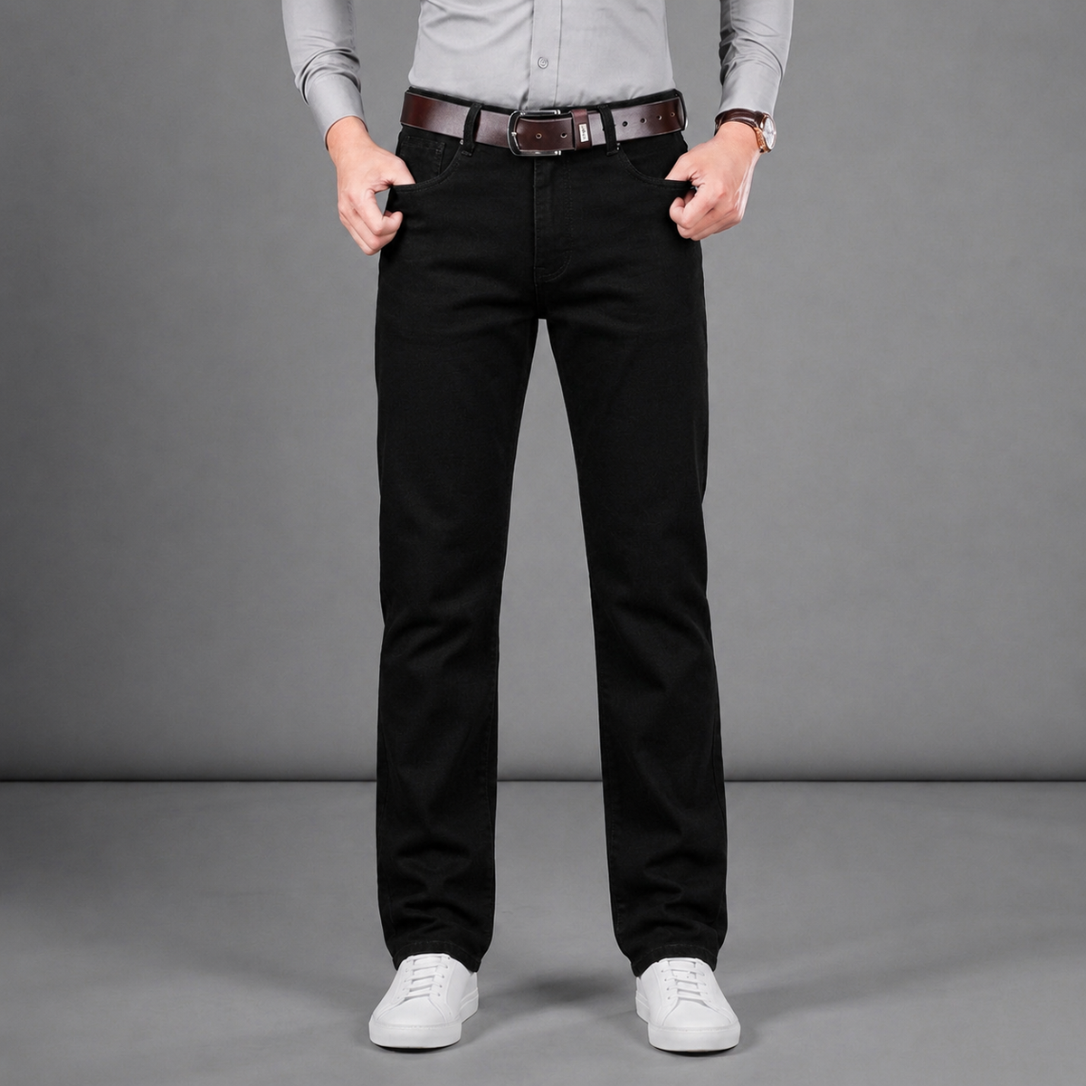 Cefalu Classic Straight Jeans — Premium Cotton Denim 1