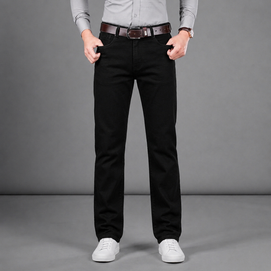 Cefalu Classic Straight Jeans — Premium Cotton Denim 1