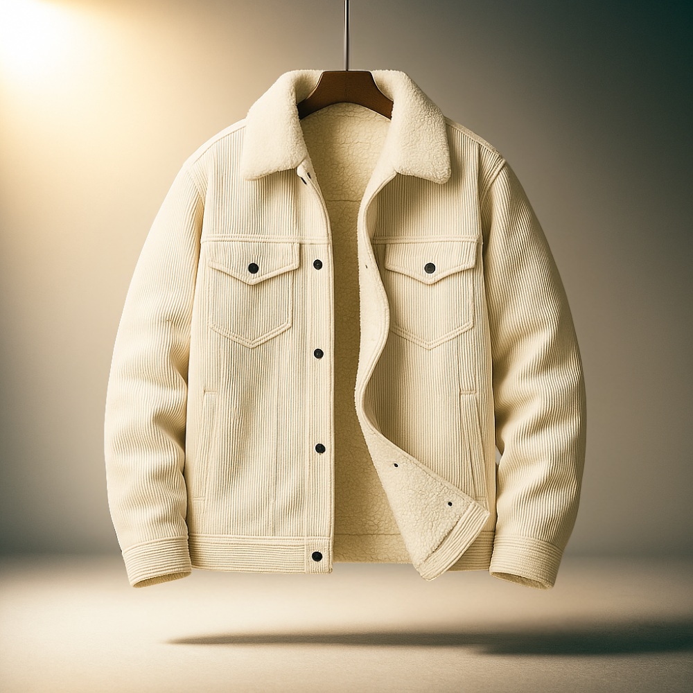 Hudson Corduroy Jacket — Fleece Lined Classic Fit Coat 9