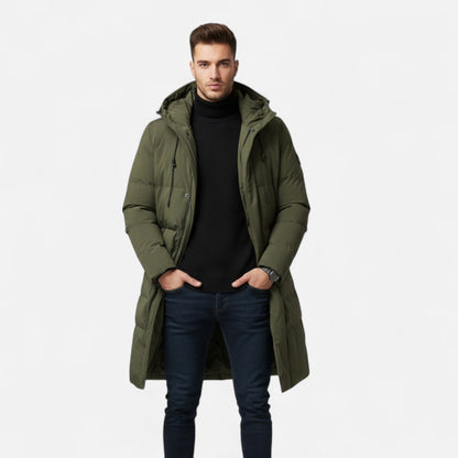 Men's Warm Hooded Winter Jacket — Insulated Regular Fit 2